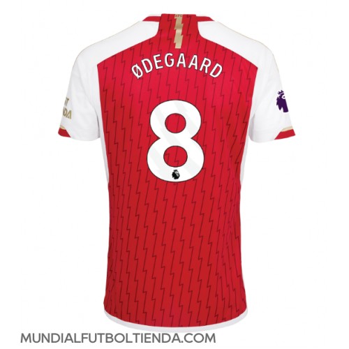 Camiseta Arsenal Martin Odegaard #8 Primera Equipación Replica 2023-24 mangas cortas